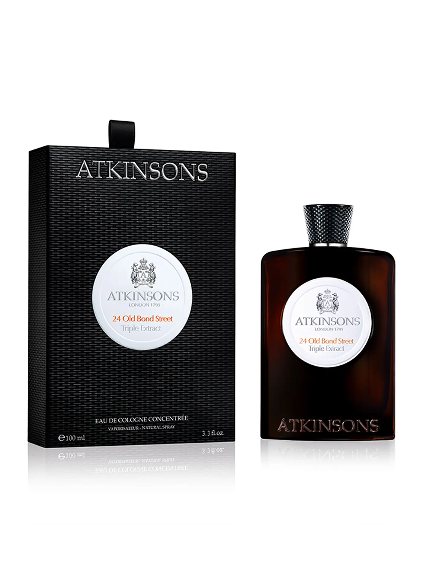 ATKINSONS | Old Bond Triple Extract Eau de Cologne 100ml | 